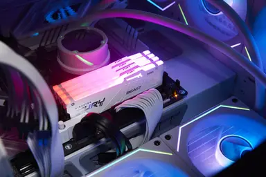 Kingston 16GB 6800MT/S DDR5 CL34 DIMM Fury Beast White RGB Expo, image 8