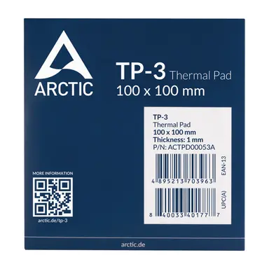 Arctic Cooling TP-3 100X100MM, 1.0MM, image 8