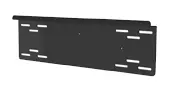 Peerless Industries Metal Stud Wall Plate for Large SA - Glossy Black - Metal - Maximum Load Capaci