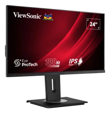 ViewSonic 24 in Ergonomic 40-Degree Tilt 1080P IPS Monitor W/ HDMI, DP, Vga., image 6