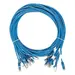 Intellinet CAT8.1 U/FTP Slim Network Patch Cable, 0.5 FT., Blue, 10-Pack, image 5