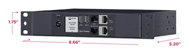CyberPower power distribution unit (PDU) 4 AC outlet(s) 0U Black, image 7