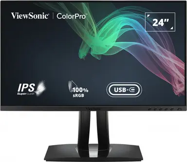 Viewsonic VP Series computer monitor 61 cm (24") 1920 x 1080 pixels Full HD LED Black