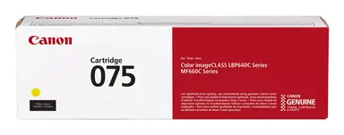 Canon Laser Toner 075 Y