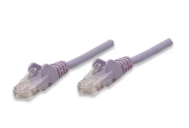 Intellinet 1 FT Purple Cat5e Snagless Patch Cable