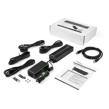 StarTech.com Industrial USB 3.0 Hub W/ Rugged Metal Housing. 15KV/8KV Esd Protection and 350W, image 8