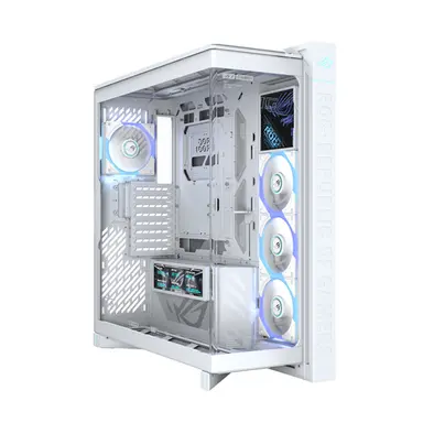 ASUS Rog Cronox GR801 Curve TG Argb White Midi Tower, image 4