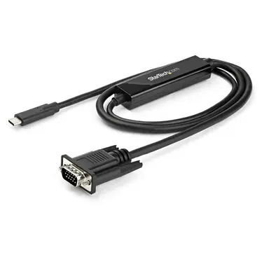 StarTech.com 3.3FT/1M USB Type C (DP Alt Mode HBR2) to VGA Cable / 1920X1200/1080P 60HZ / Edi, image 8