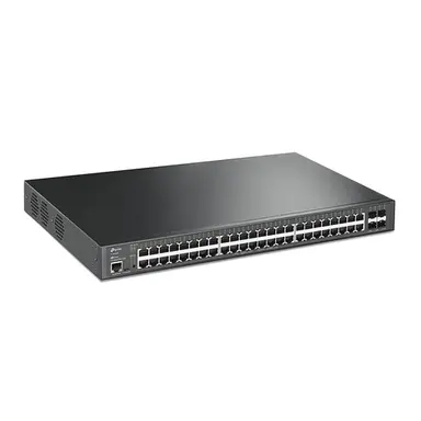 Omada Networks by TP Link Jetstream 48-Port Gigabit and 4-Port 10GE SFP+ L2+ Managed Switch with 48-Port, image 4