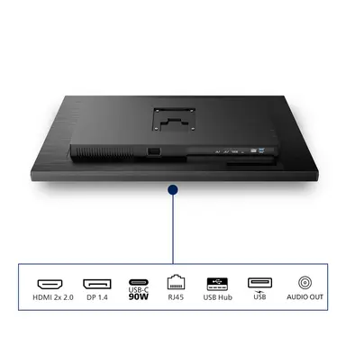 Philips 32 in Monitor, LED, UHD (3840 × 2160), USB-C, image 8