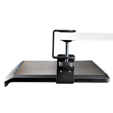 StarTech.com Under Desk Keyboard Tray, Ergonomic Clamp-on Keyboard Holder, up to 12KG, image 8