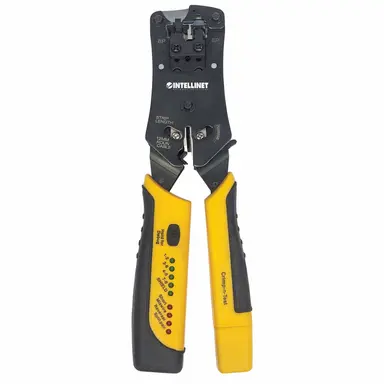 Intellinet All-in-One Professional Modular Crimping Tool with Cutting, Stripping and Cable, image 8