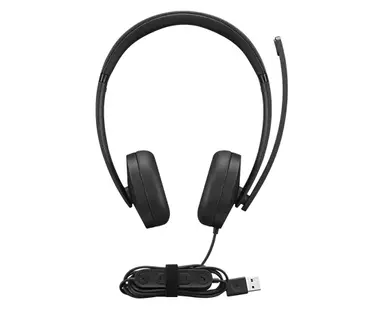 Lenovo USB-a Wired Stereo on Ear Headset Gen 2