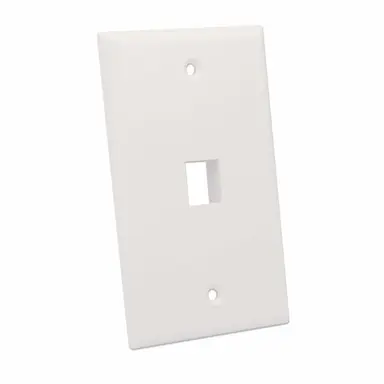 Intellinet 1-Outlet Keystone Wall Plate, image 6