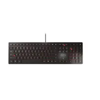 Cherry Americas Black USB US Intl 104+6 Key Layout, image 3
