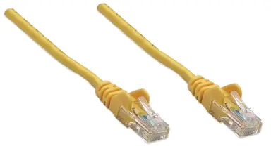 Intellinet 5 FT Yellow Cat5e Snagless Patch Cable, image 6