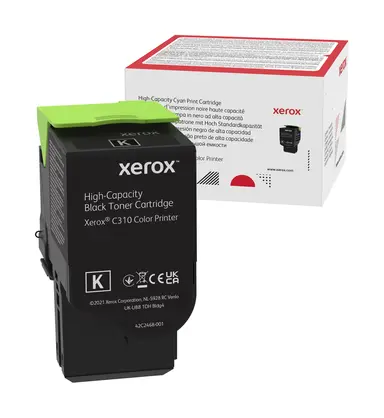 Xerox Genuine Xerox Black High Capacity Toner Cartridge, Xerox C310 & C315 Color Print, image 2