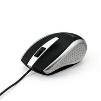 Verbatim Americas Corded Notebook Optical Mouse-Silver, image 3