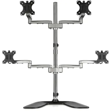StarTech.com VESA 75X75/100X100MM Desktop Quad Monitor Stand (2X2) Supports 4 Displays up, image 5