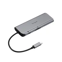 Targus USB-C ALT. Mode Dual HDMI 4K Mobile Dock with 140W Epr Pass-Thru & SD Reader Sil, image 3