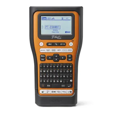 Brother International Corporat PT-E560BT Wireless Industrial Handheld Labeling Tool W/ USB-C & Bluetooth Connec