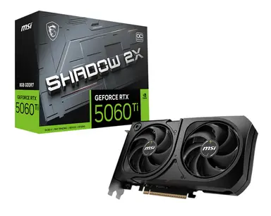 MSI Computer RTX 5060 TI 8G Shadow 2X OC Plus