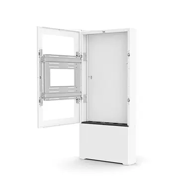 Chief Manufacturing 43 Inch Portrait Floor Kiosk Black, image 6
