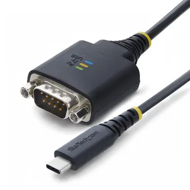 StarTech.com USB-C to RS232 Adapter for Serial Devices to USB Type-C Hosts - Ftdi Chipset
