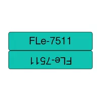 Brother International Corporat 0.82 IN X 1.7 IN (21MM X 45MM) 0.41 IN X 1.7 IN (10.5MM X 45MM) Folded Polyest, image 3