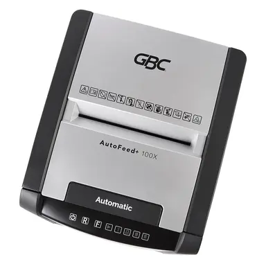 Acco Brands USA Gbc AUTOFEED+ Home Office Shredder 100X Super Cross-Cut 100 Sheet, image 6