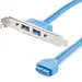 StarTech.com Add 2 USB 3.0 a Female Ports to the Back of Your Computer - USB 3.0 Plate - USB, image 5
