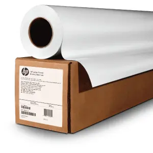Brand Management Group Universal Coated Paper - 24 in X 150 FT - HP Designjet Printer - White - Look