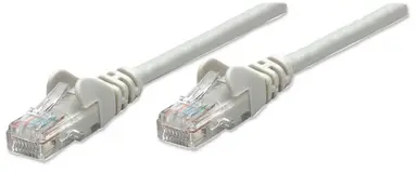 Intellinet 3 FT Gray Cat5e Snagless Patch Cable