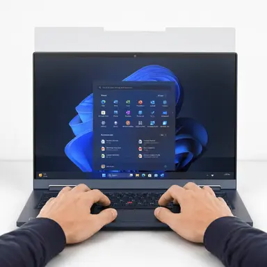 StarTech.com Privacy Screen with Microlouver Technology Darkens the Screen View - for 13.3 in, image 3