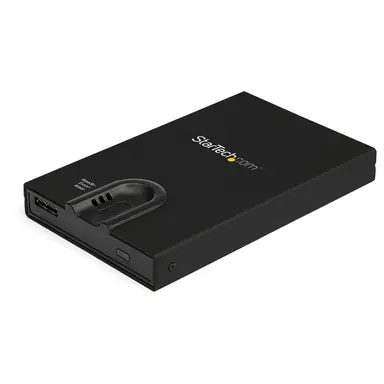 STARTECH.COM USB 3.0 to 2.5 Inch SATA External Hard Drive Enclosure W/SECURE Biometric Finger