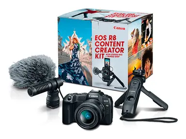 Canon Eos R8 Mirrorless Camera Content Creator Kit