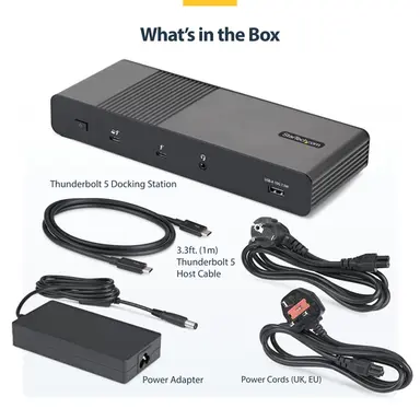 StarTech.com Thunderbolt 5 Certified, USB4 Universal Dock with Driverless Compatibility in WI, image 8