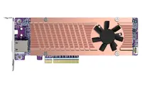 Qnap QM2 Series 2 X PCIE 2280 M.2 SSD Slots PCIE GEN4 X 8 1 X AQC113C 10GBE Nbase, image 3