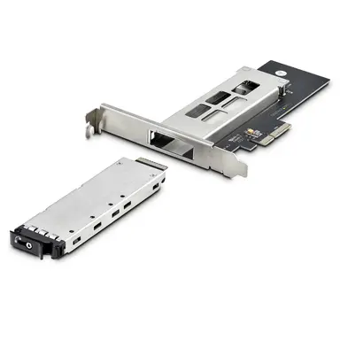 StarTech.com M.2 NVMe SSD to PCIe X4 Mobile Rack/Backplane W/Removable Tray for PCI Express, image 6