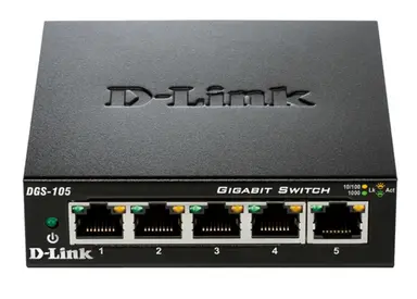 D-Link Systems D-Link 5-PORT Unmanaged Gigabit Metal Desktop Switch Five 10/100/1000 GI, image 4