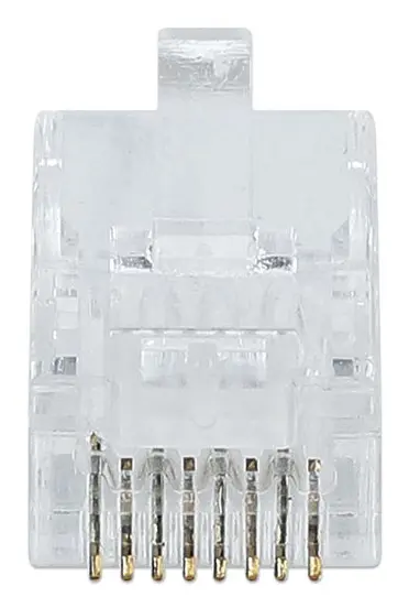 Intellinet 100-Pack Fastcrimp Cat6a 10G RJ45 Modular Plugs