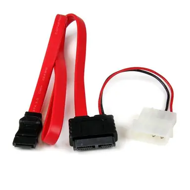 StarTech.com Connect a Slimline SATA Drive to a Standard SATA Motherboard Connector. - Slimli