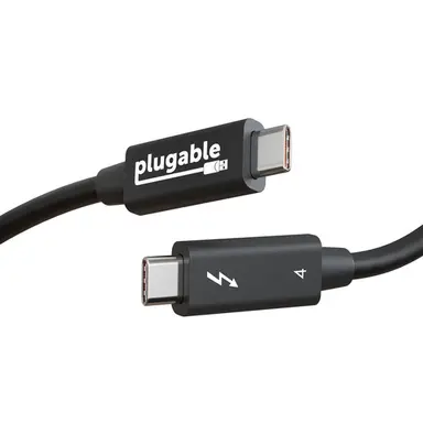 Plugable Technologies Plugable Thunderbolt 4 Cable Thunderbolt Certified 6.6 ft USB4 Cable with 100W, image 4