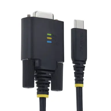 StarTech.com USB-C to RS-232 Null Modem Adapter for Serial Devices - Ftdi Chipset Supports DR, image 3