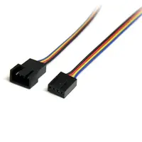StarTech.com Extend the Connection Distance of a 4-Pin Cooling Fan by 12 Inches - 1 ft Case FA, image 3