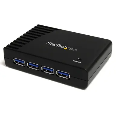 StarTech.com Add Four External Superspeed USB 3.0 Ports from a Single USB Connection - USB 3.