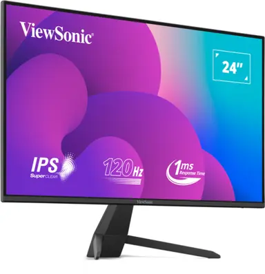 ViewSonic 24 in 1080P 1MS 120HZ IPS Monitor with HDMI, DP, and Vga., image 4