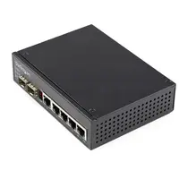 STARTECH.COM Industrial 5 Port Gigabit Ethernet Switch - up to 30W Per 4 POE Ports - 75C to, image 3
