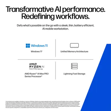 HP ZBook Ultra G1A 14 in WUXGA LED 400N (1920 × 1200) Ryzen AI Max Pro 390 32GB 5, image 8
