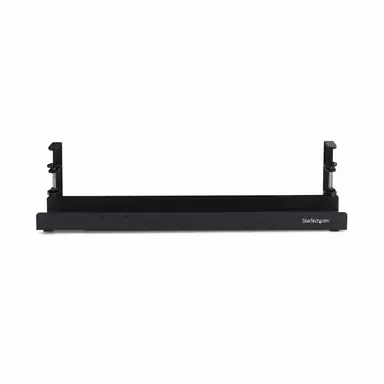 StarTech.com Under Desk Cable Management Tray, Length Adjustable Cable Organizer, Clamp-on, image 7
